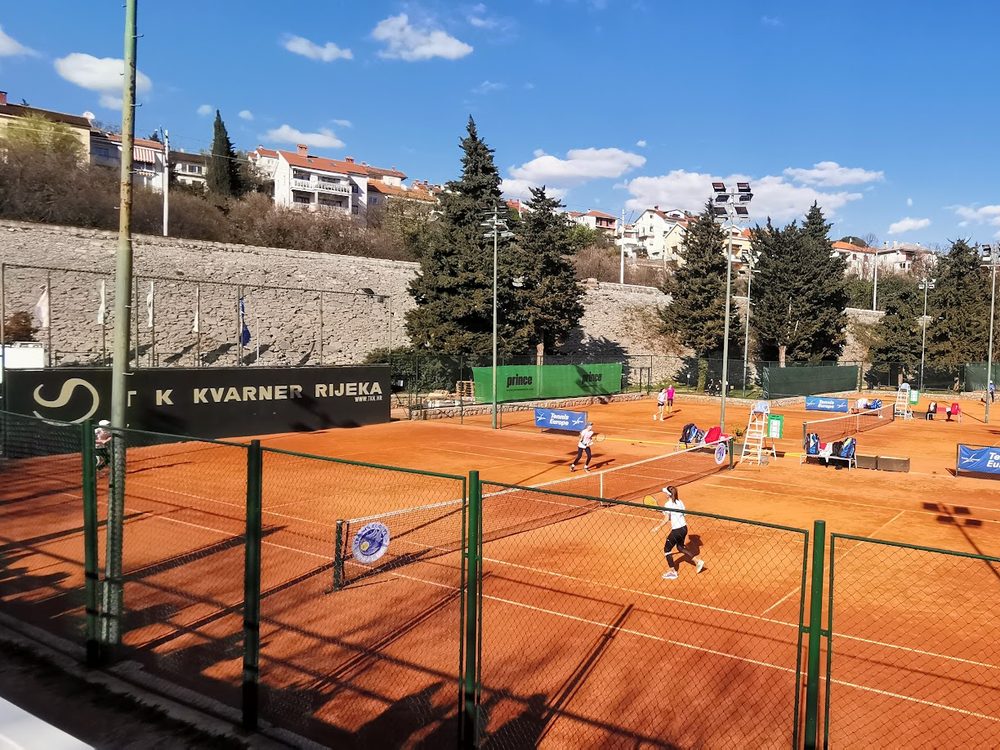 Vanjski zemljani tereni Tenis kluba Kvarner